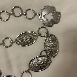 Vintage Silver Chain belt